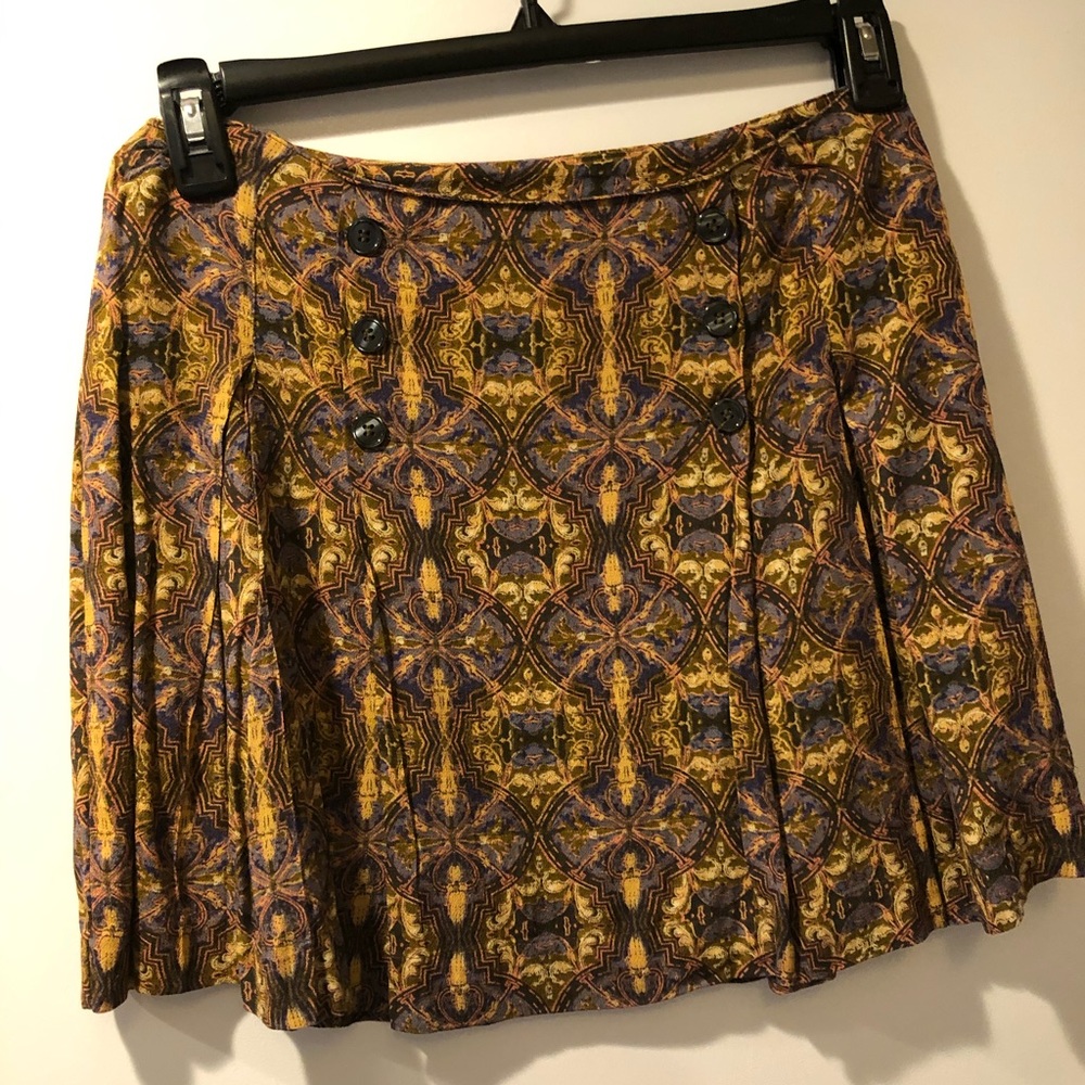 Free people pleated skirt